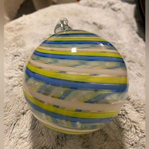 Artisan Witch Ball Handblown Glass
